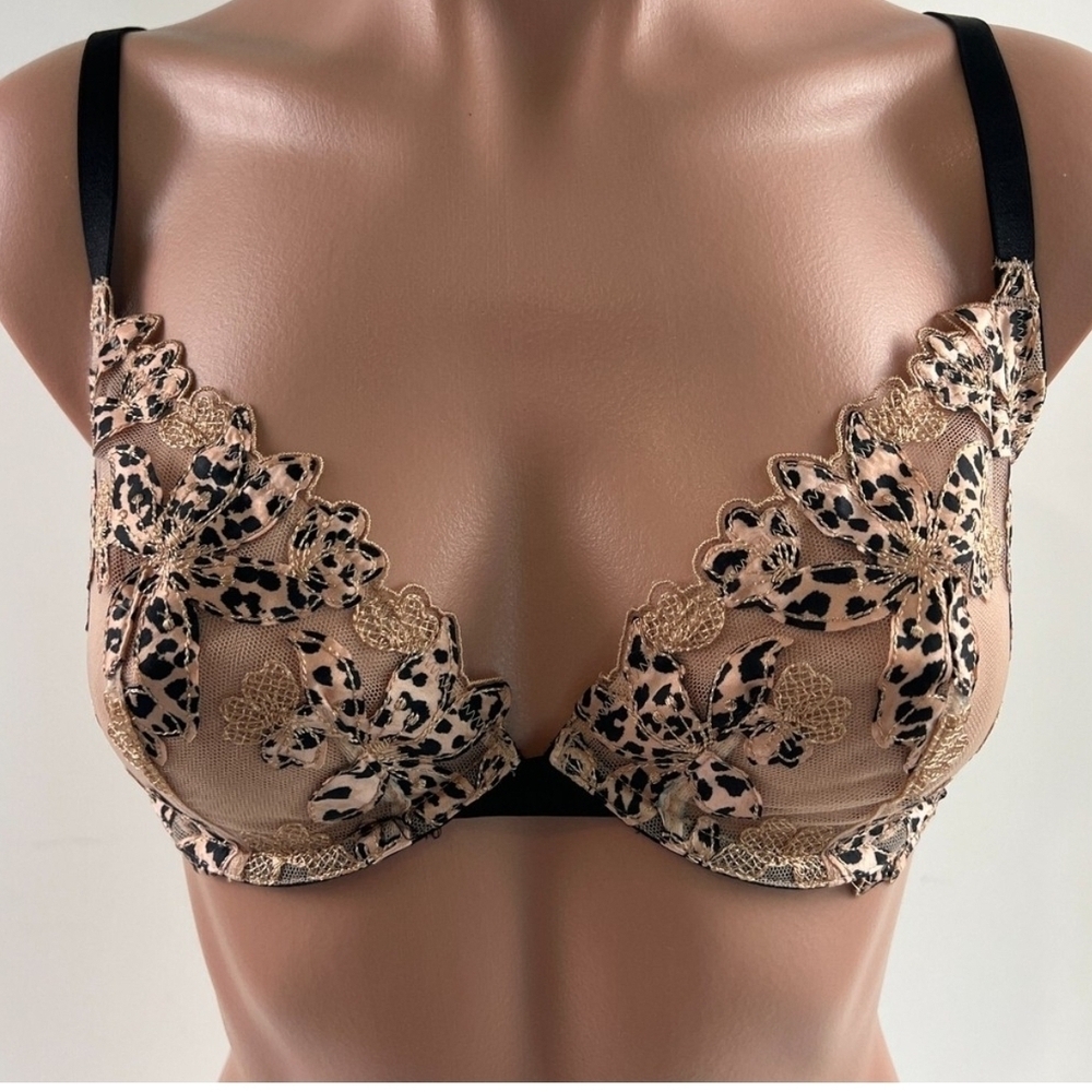 Victoria's Secret Underwire Unlined Low Cut Demi Bra